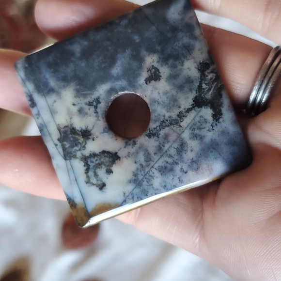 Assorted gemstone focal pendants DESTASH - Picture 2 of 7